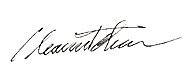 Chairman Chen's Signature