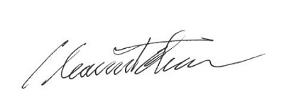 Chairman Chen's Signature