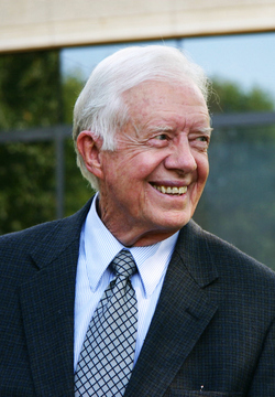 Mr Jimmy Carter, BSc Nobel Peace Prize Laureate