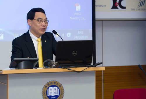 校長陳教授為會議致開幕辭