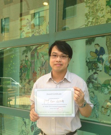 Dr. Ken Leung’s continuous efforts in the area of materials research is recognised