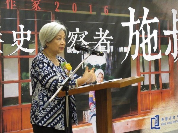 施叔青教授出任本年度浸大駐校作家