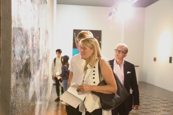The works of art attract many visitors