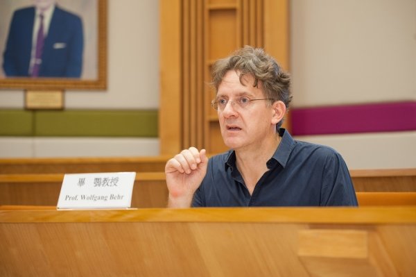 Professor Wolfgang Behr is invited to serve as Distinguished Visiting Scholar