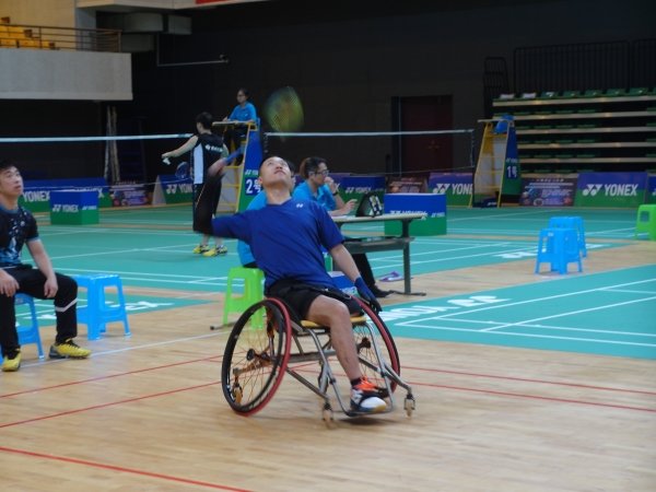 Daniel Chan claims silver in the National Para-Badminton Competition