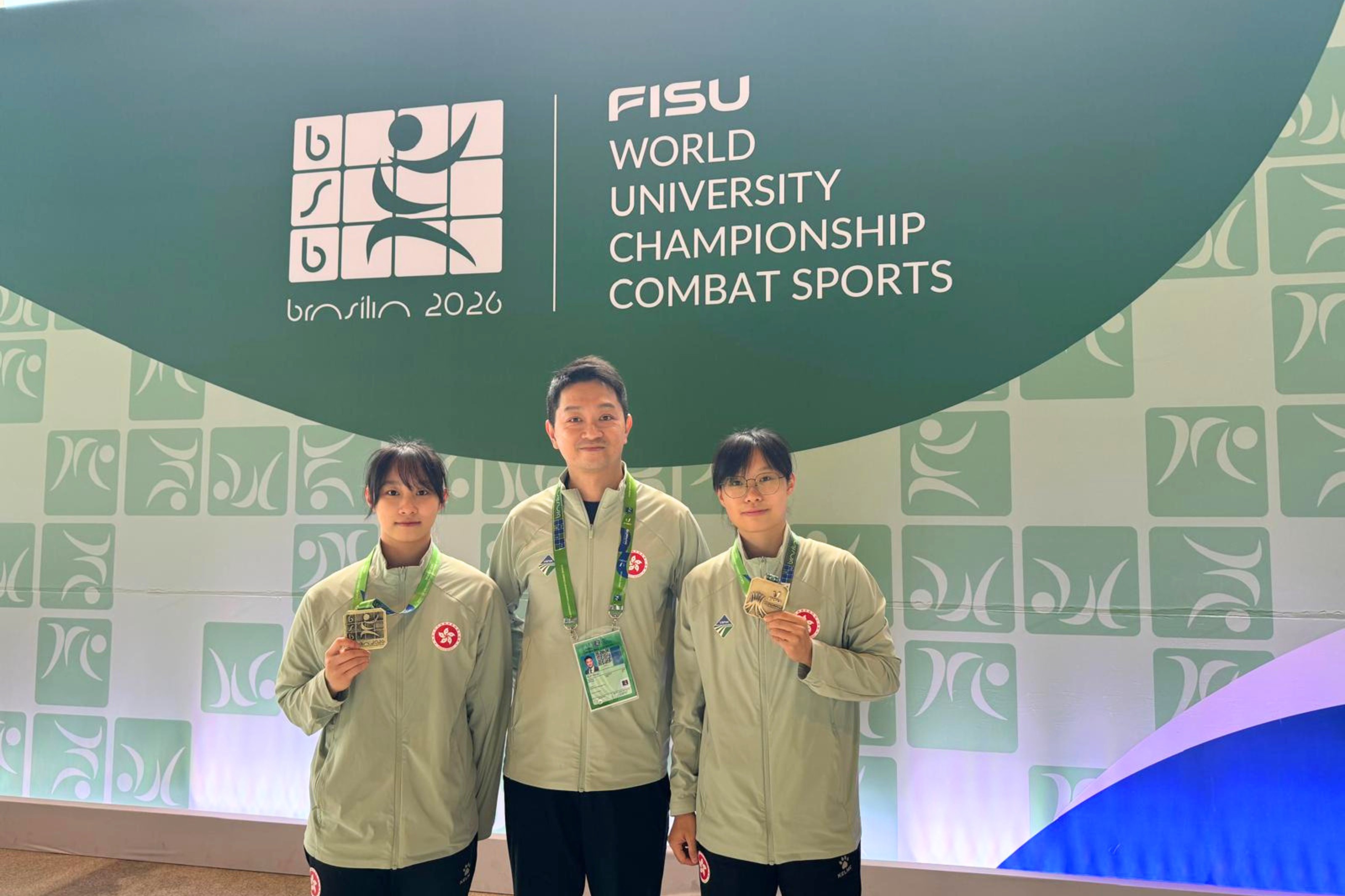 HKBU students clinch two gold medals at Brasília 2026 FISU World University Championship Combat Sports
