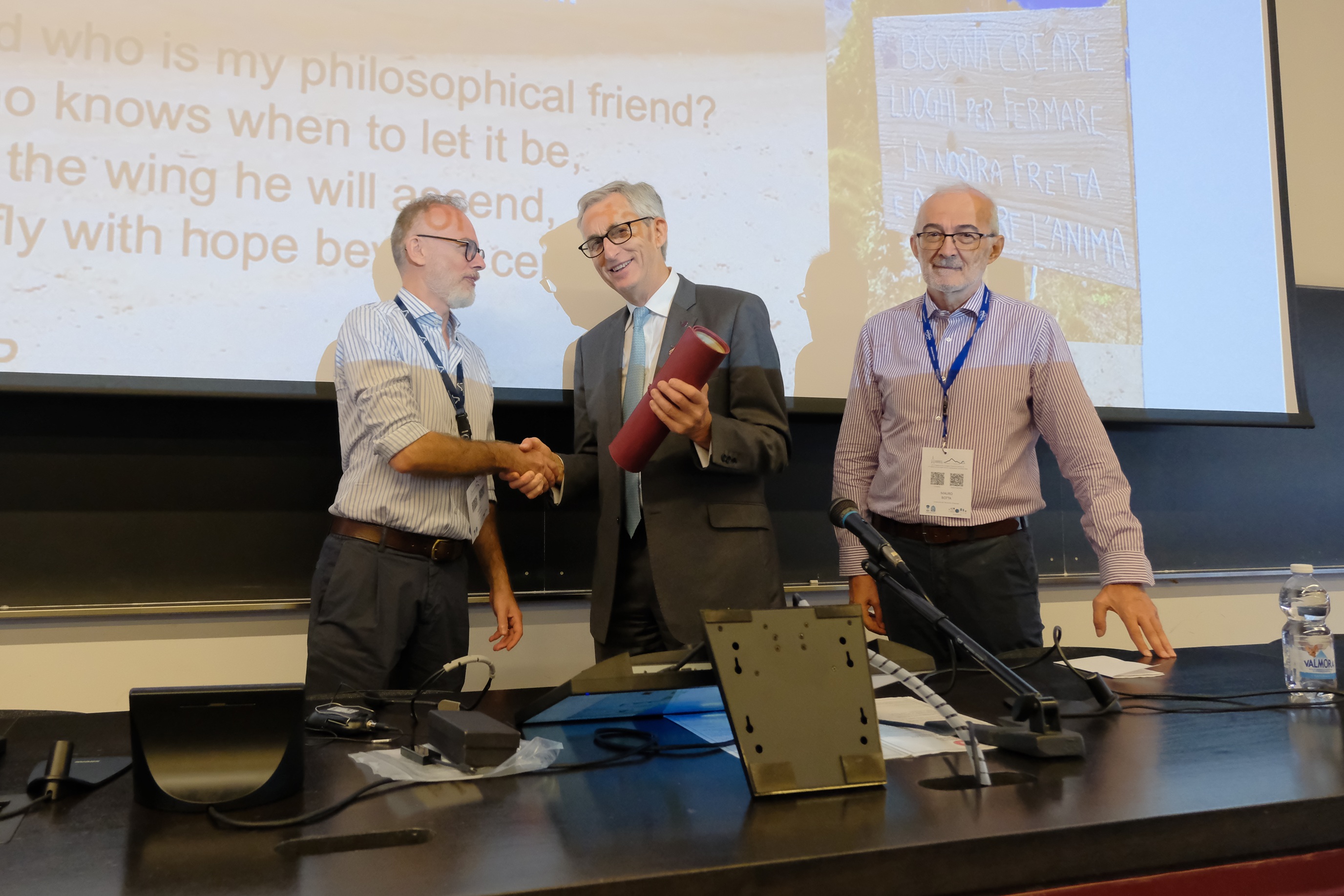 Professor David Parker awarded Paolo Chini Memorial Lecture