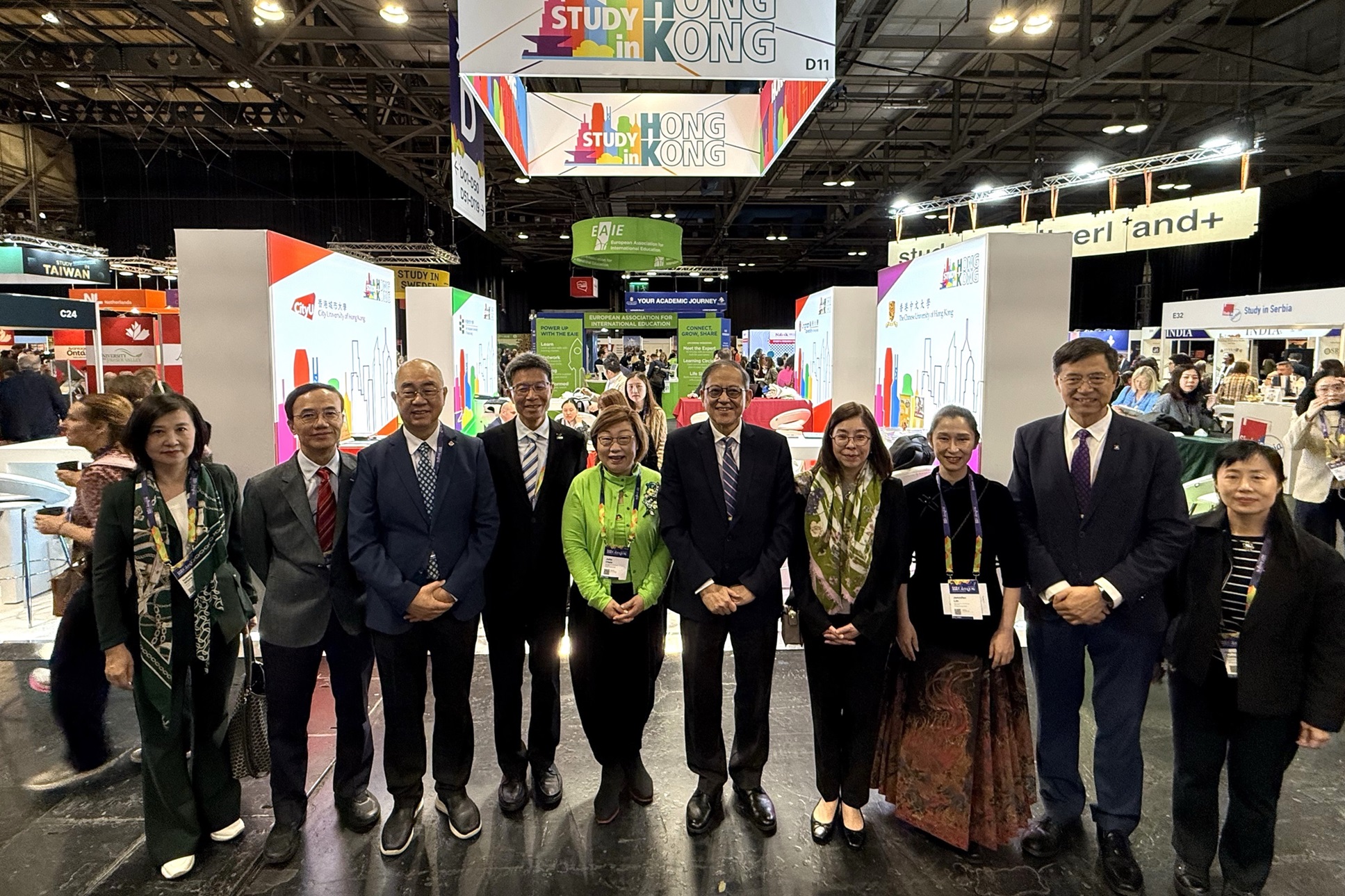 HKBU proudly assumes HUCOM Convenorship, joining forces with local universities at EAIE 2026 to promote Hong Kong as an international education hub