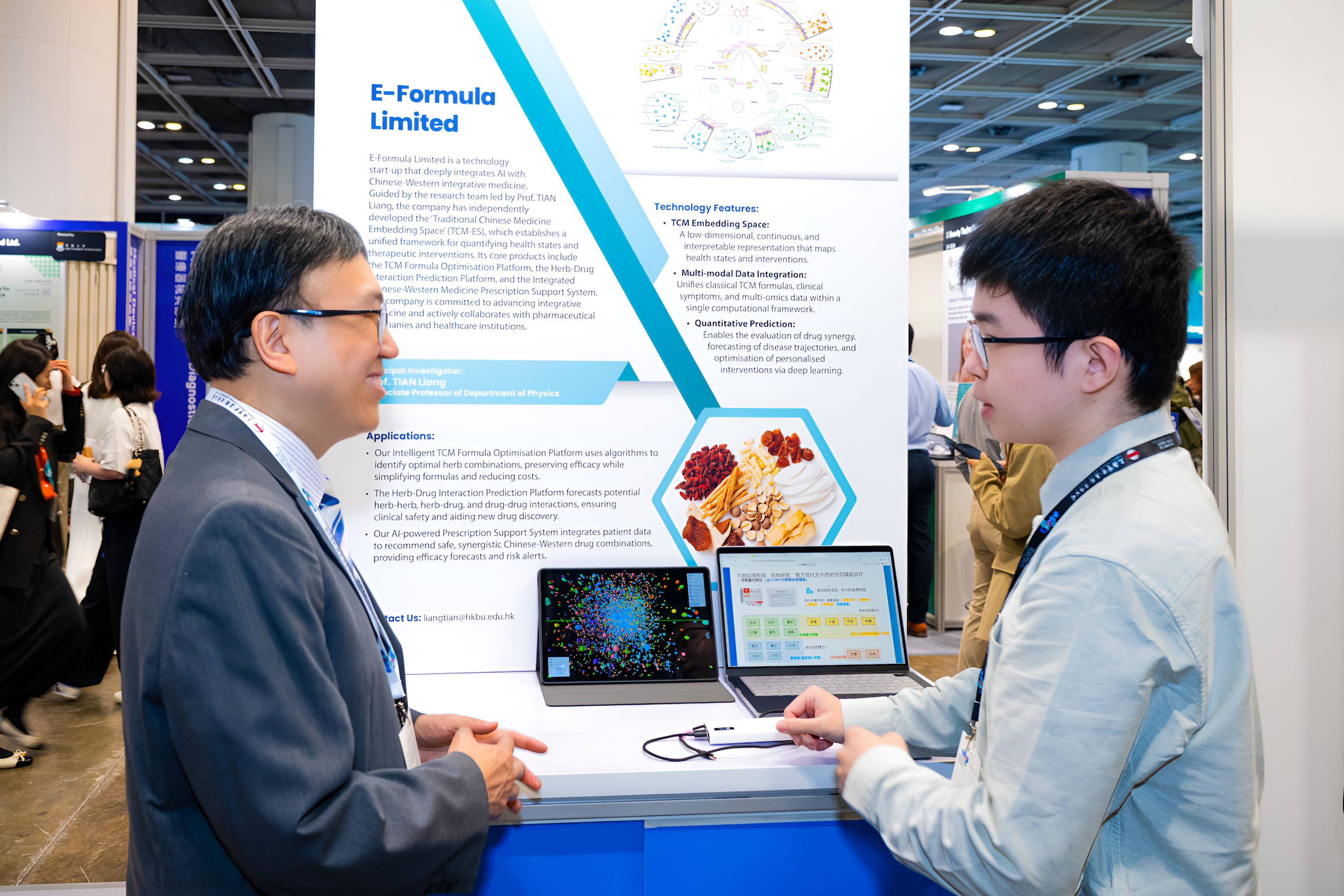 HKBU presents research outcomes and solutions at medical and healthcare summit and fair