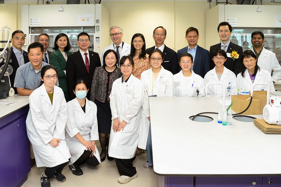 HKBU establishes "JC STEM Lab of ChemProbes"