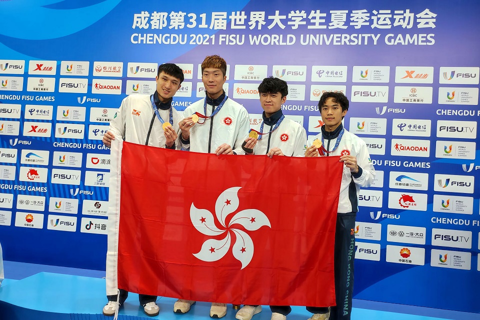浸大健儿在世界大学生运动会勇夺佳绩