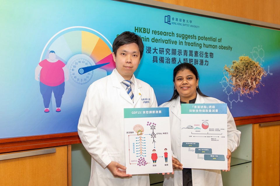 Unveiling potential of artesunate in treating human obesity