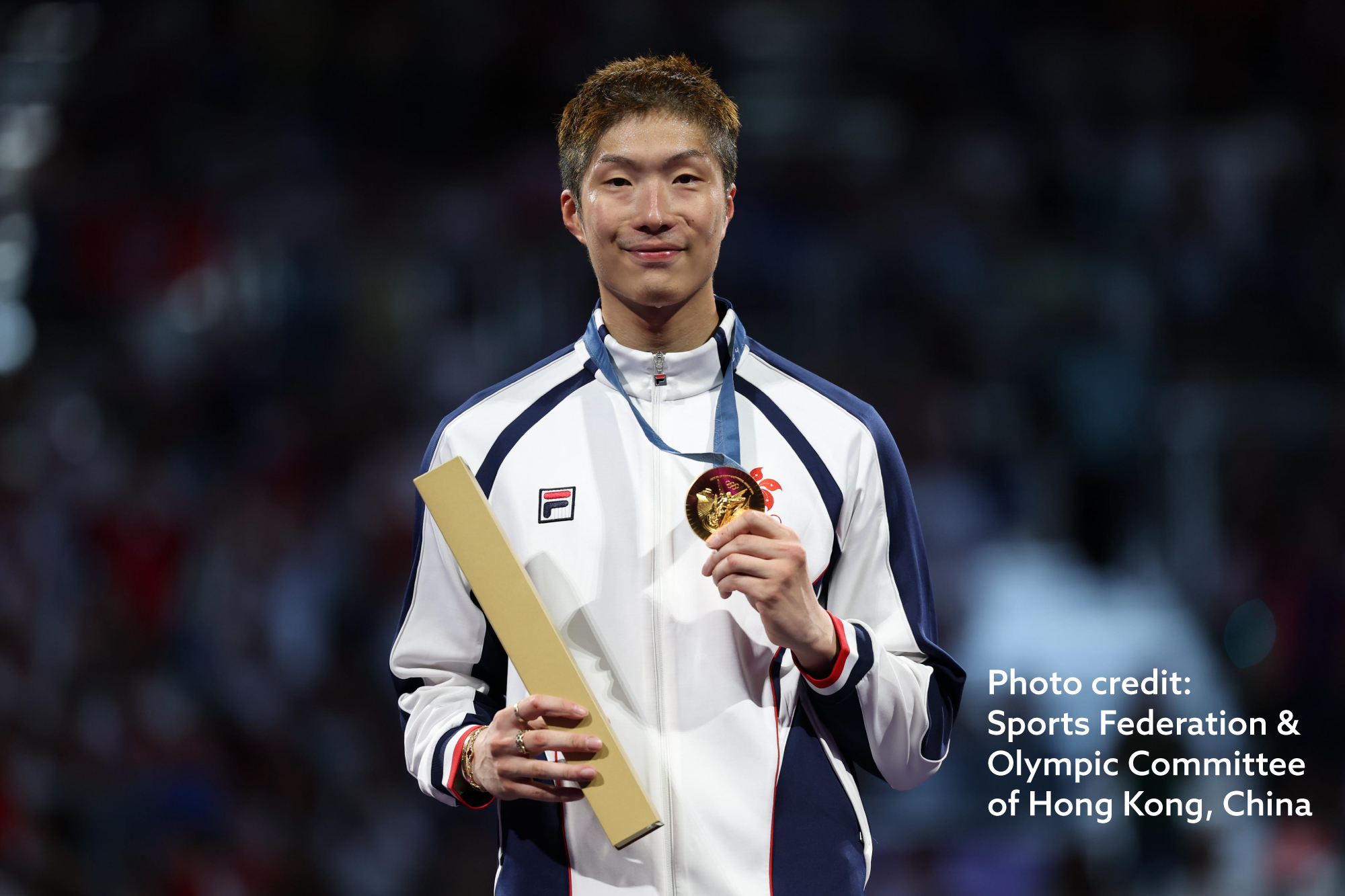 Student athlete Cheung Ka-long crowned champion at Paris Olympics