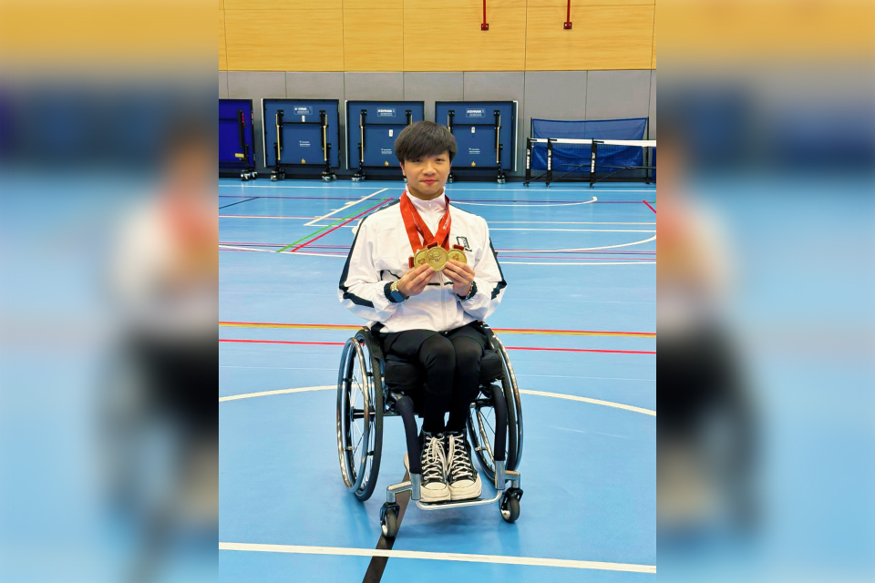 Matthew is a student in the Bachelor of Arts in Sports Industry Management programme, who aspires to teach at special schools and promote sports for individuals with disabilities. 